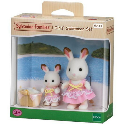 Čokoladni zajčici v kopalkah Sylvanian Families