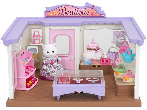 Butik + perzijska muca Sylvanian Families