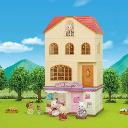 Butik + perzijska muca Sylvanian Families