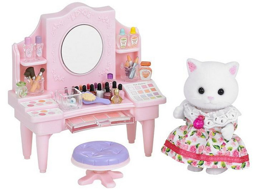 Kozmetična miza s perzijsko muco Sylvanian Families