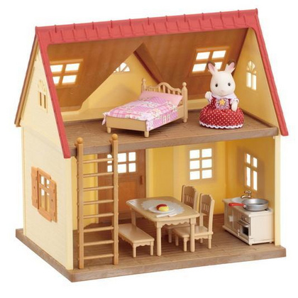Udobna koča + čokoladna zajčica Sylvanian Families