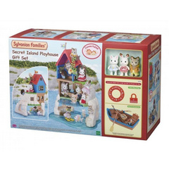Igralna hišica na skrivnostnem otoku Sylvanian Families - darilni set