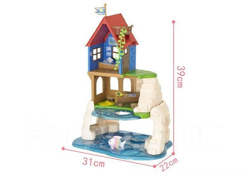 Igralna hišica na skrivnostnem otoku Sylvanian Families - darilni set