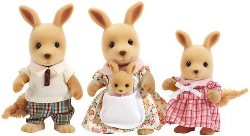 Družina kengurujev Sylvanian Families