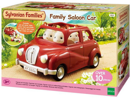 Rdeč družinski avto Sylvanian Families
