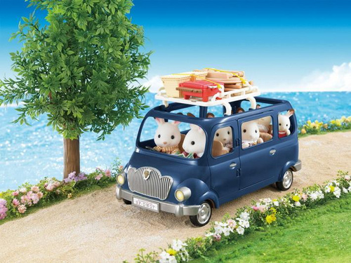 Moder družinski avto s sedmimi sedeži Sylvanian Families