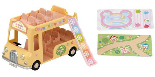 Šolski dvonadstropni avtobus Sylvanian Families