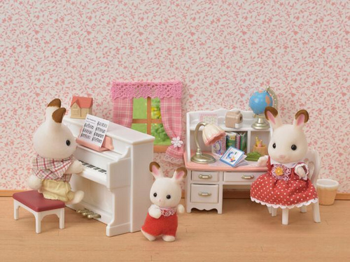 Klavir in pisalna miza Sylvanian Families set