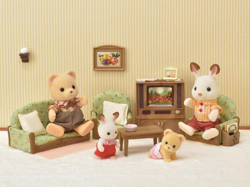 Dnevna soba in TV Sylvanian Families set