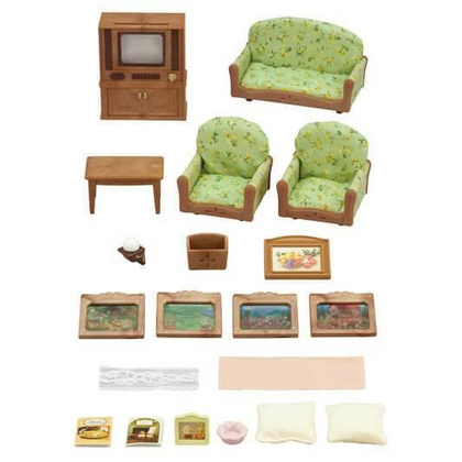 Dnevna soba in TV Sylvanian Families set