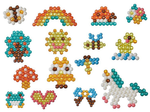 Rainbow pen station Aquabeads