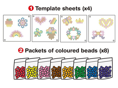Draguljčki refill set Aquabeads