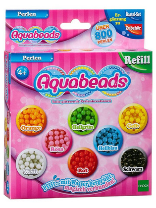 Gladke kroglice polnilo Aquabeads