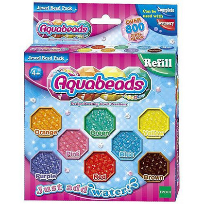 "Jewel" kroglice polnilo Aquabeads