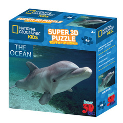 SESTAVLJANKA 3D - DELFIN 48 KOS 31x23cm NAT.GEOG. KIDS