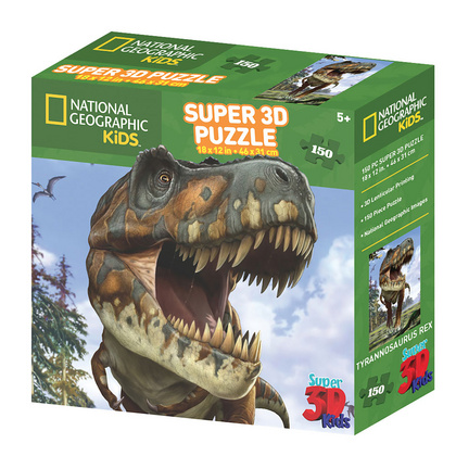 SESTAVLJANKA 3D - TIRANOZAVER 150 KOS 46x31cm NAT.GEOGRAPHIC