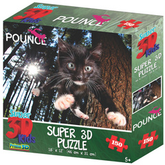 SESTAVLJANKA 3D - MUCA Snookums 150 KOS 46x31cm