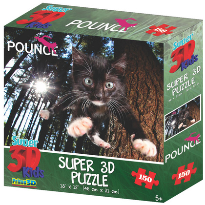 SESTAVLJANKA 3D - MUCA Snookums 150 KOS 46x31cm