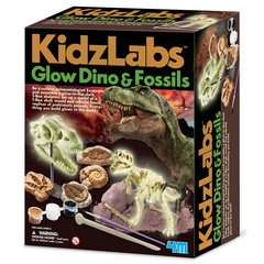 SVETLEČI DINOZAVER IN FOSILI