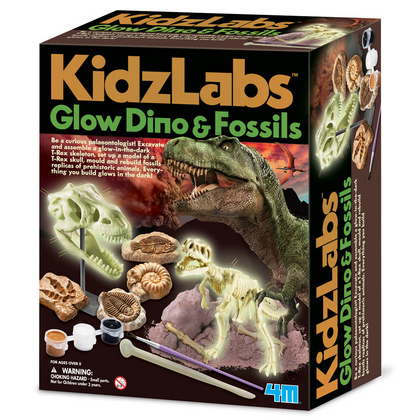 SVETLEČI DINOZAVER IN FOSILI