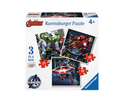Sestavljanka 3v1 Avengers 25,36,49d