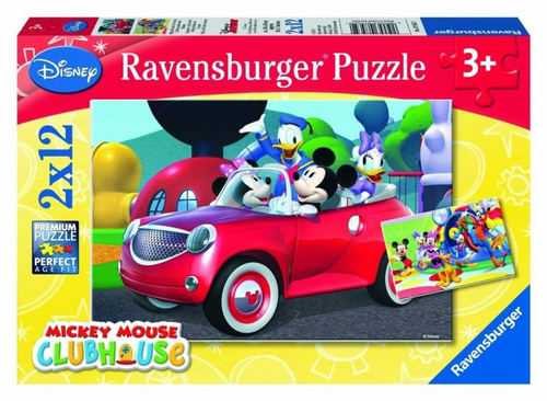 Sestavljanka Mickey, Minnie & friends 2x12d
