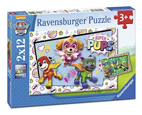Sestavljanka Tačke na patrulji, super pups 2x12d