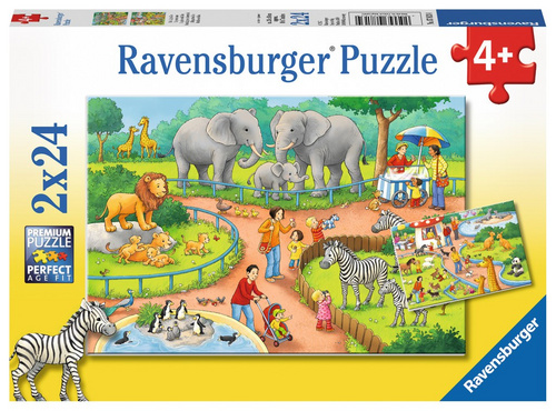 Sestavljanka Zabava v ZOO 2X24d
