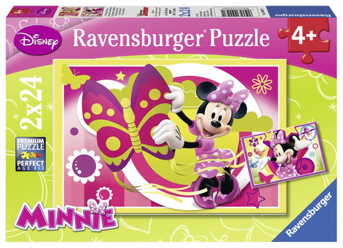 Sestavljanka Dan z Minnie 2x24d EOL