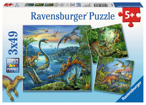Sestavljanka Dinozavri 3x49d