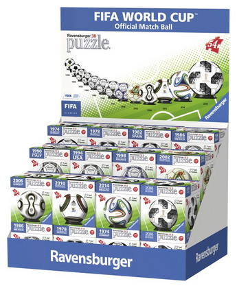 3D sestavljanka žoga World Cup, 54 delna