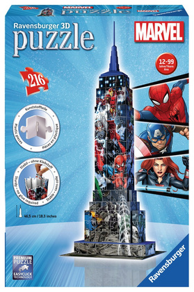 Sestavljanka 3D Empire State Building Marvel 216d EOL