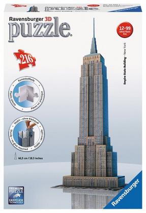 Sestavljanka 3D Empire State Building New York 216d