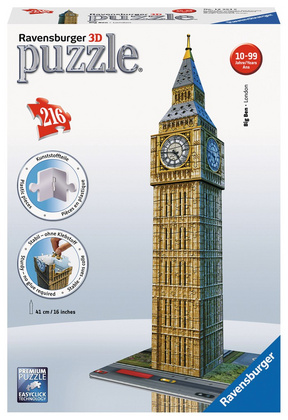 Sestavljanka 3D Big Ben 216d