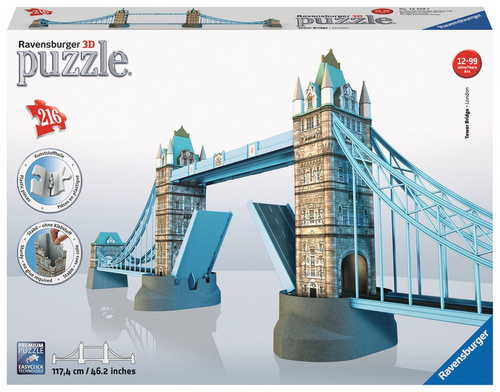 Sestavljanka 3D Tower Bridge London 216d