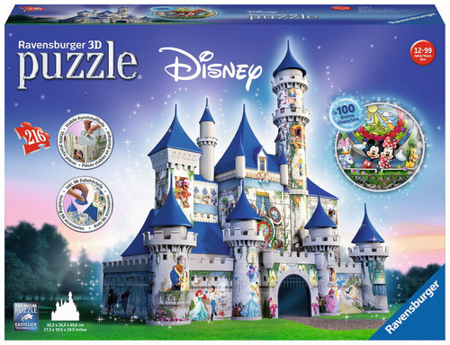 Sestavljanka Disney grad 216d