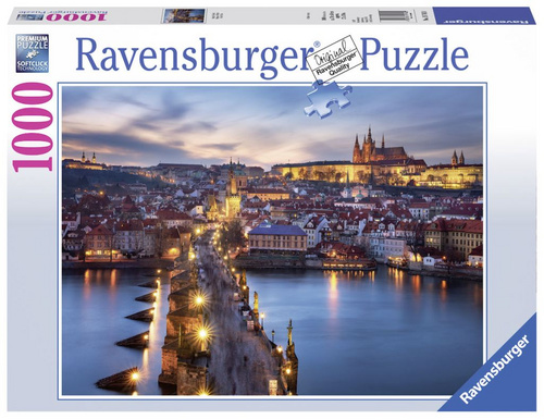 Sestavljanka Praga ponoči 1000d