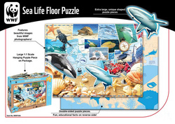 Talna sestavljanka Puzzle življenje v morju 48 delov