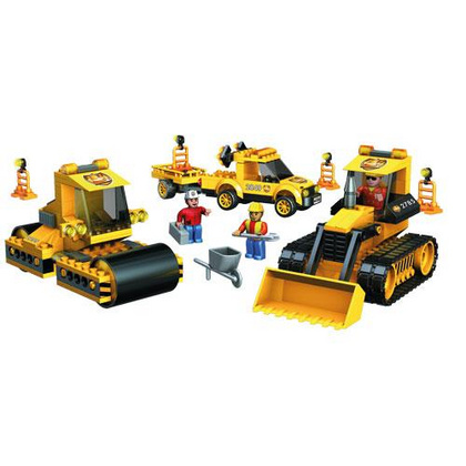 MEGABLOKS Set reševalcev in gradbincev