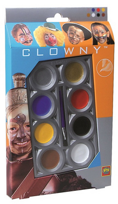 Ses Vodne barve Clowny (8 osnovnih barv) EOL