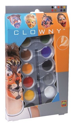 Ses Vodne barve Clowny (10 barv) EOL