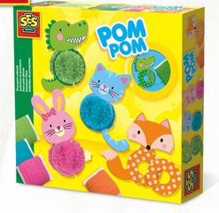 Ses Oblikovanje pom pom mozaik živali