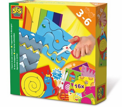 Ses Jaz se učim - uporabljati škarje
