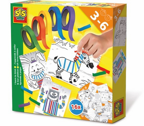 Ses Jaz se učim - uporabljati lepilni trak