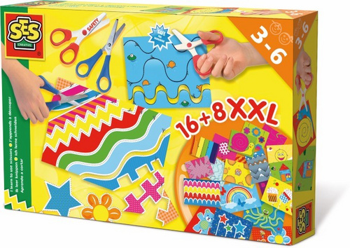Ses Jaz se učim - uporabljati škarje velik set