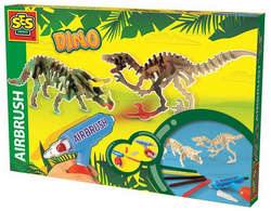 Ses Pobarvaj skelet dinozavra EOL