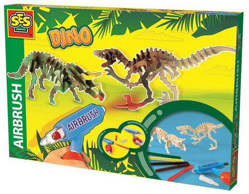 Ses Pobarvaj skelet dinozavra EOL