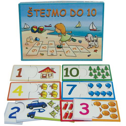 KOCKA Družabna igra Štejmo do deset