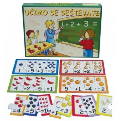 KOCKA Učimo se seštevati