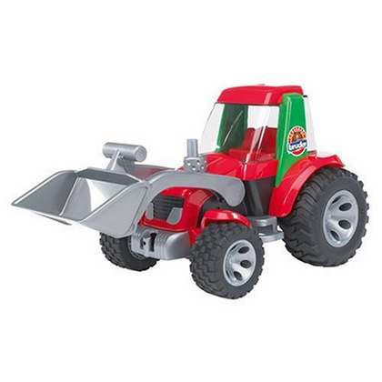 BRUDER Traktor z nakladalko Roadmax
